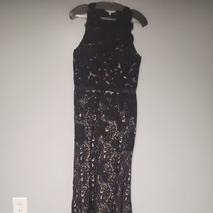 Abby Paris black/nude, prom, party dress size 12